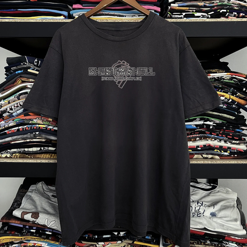 2003 Ghost In The Shell , Black Tee
